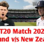 England vs New Zealand T20 Match 2025