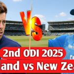 New Zealand vs England 2nd ODI