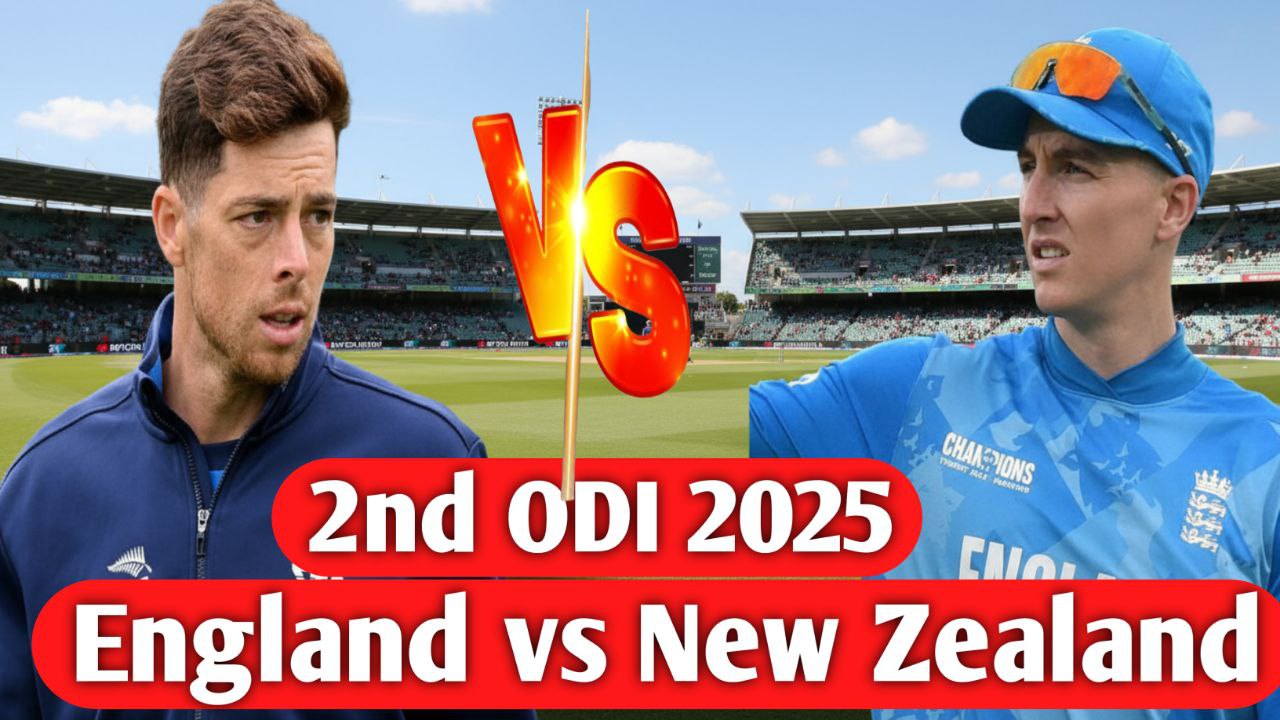 New Zealand vs England 2nd ODI