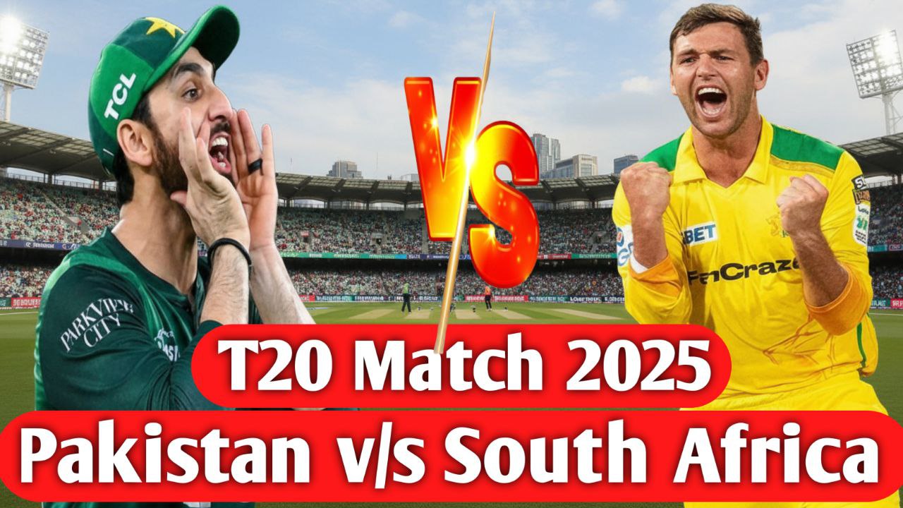 South Africa vs Pakistan 1st T20 Match 2025