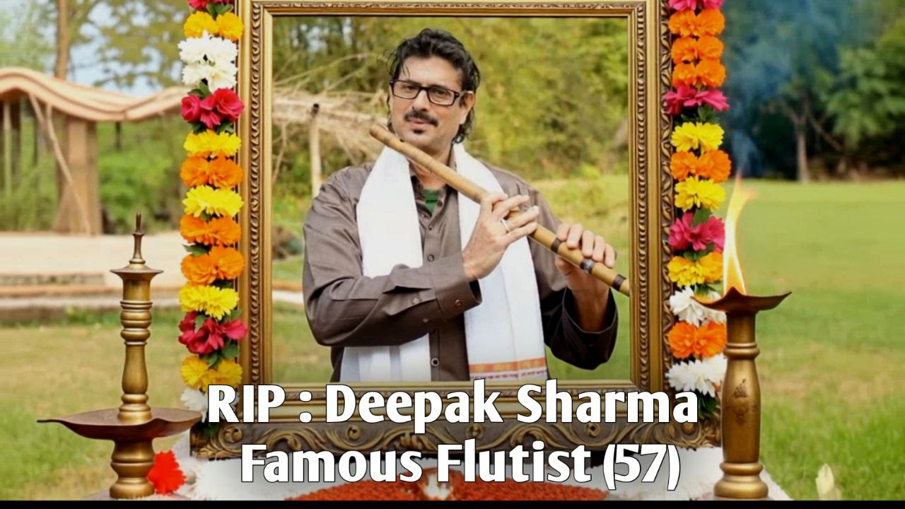 Famous Flutist Deepak Sharma