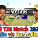 India Vs Australia 2nd T20 Match 2025