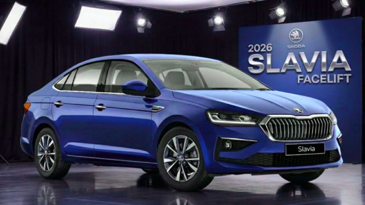 Skoda Slavia facelift 2026