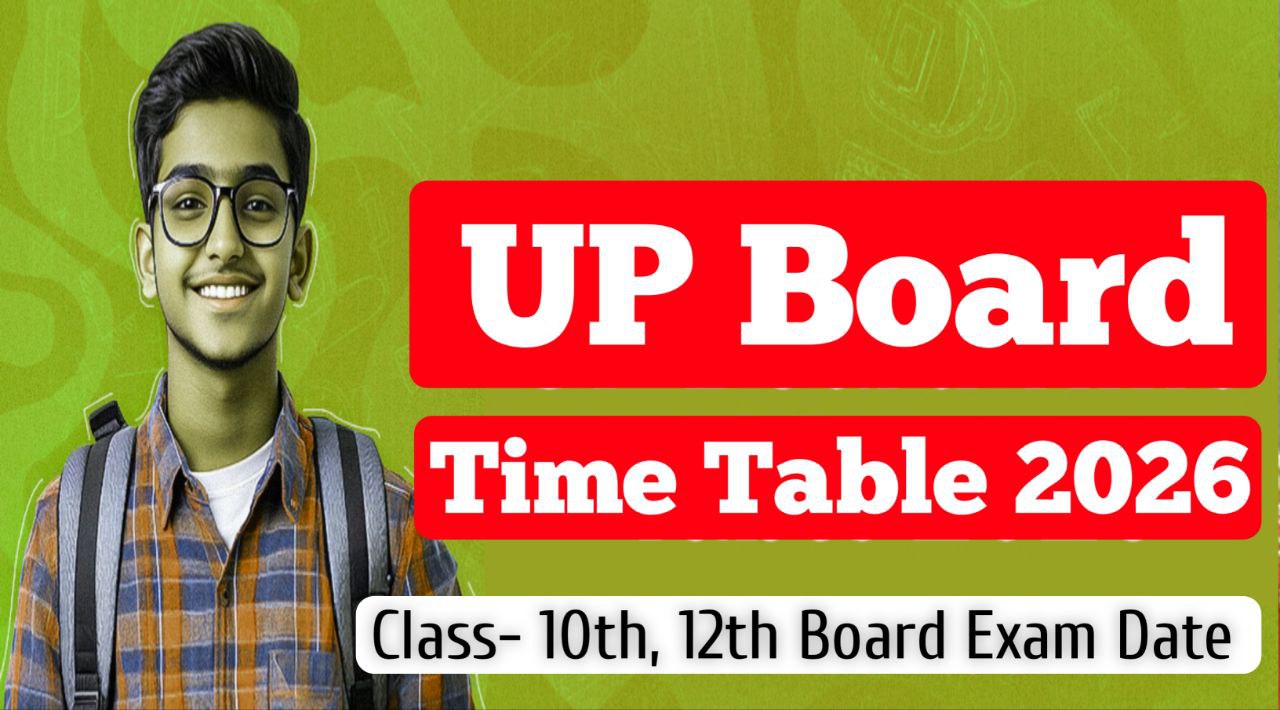 UP Board 10th 12th Exam Date 2026